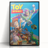 1990s Vintage Movie Poster – Classic 90s Animated Film Art Print