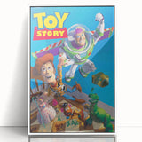 1990s Vintage Movie Poster – Classic 90s Animated Film Art Print