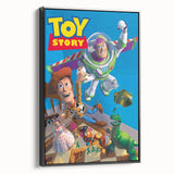 1990s Vintage Movie Poster – Classic 90s Animated Film Art Print