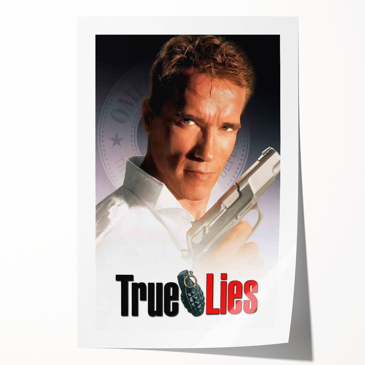 1990s Vintage Movie Poster – Classic 90s Action Film Art Print