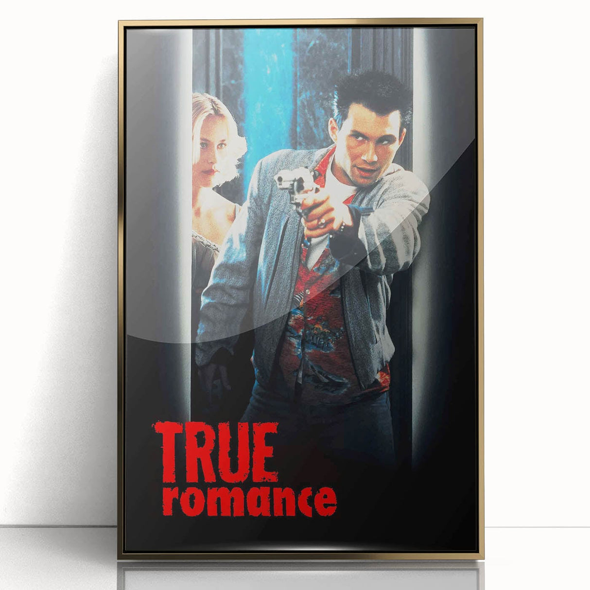 1990s Vintage Movie Poster – Classic 90s Crime Thriller Film Print