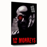 1990s Vintage Movie Poster – Classic 90s Sci-Fi Thriller Film Print