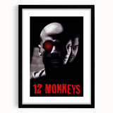 1990s Vintage Movie Poster – Classic 90s Sci-Fi Thriller Film Print