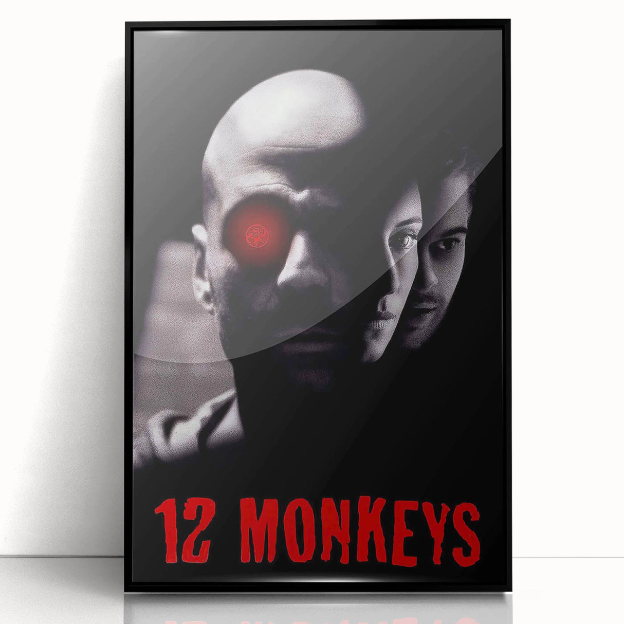 1990s Vintage Movie Poster – Classic 90s Sci-Fi Thriller Film Print