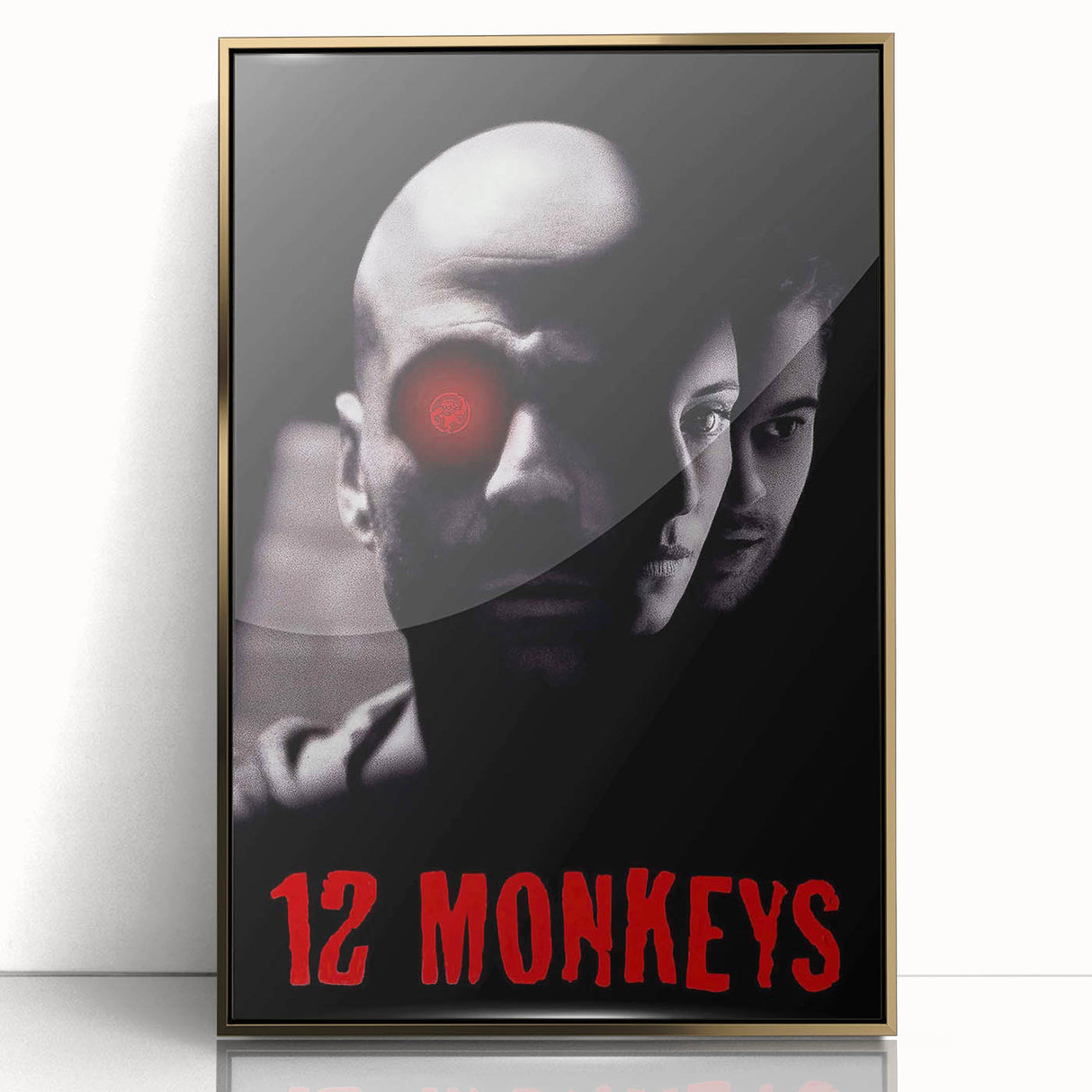 1990s Vintage Movie Poster – Classic 90s Sci-Fi Thriller Film Print