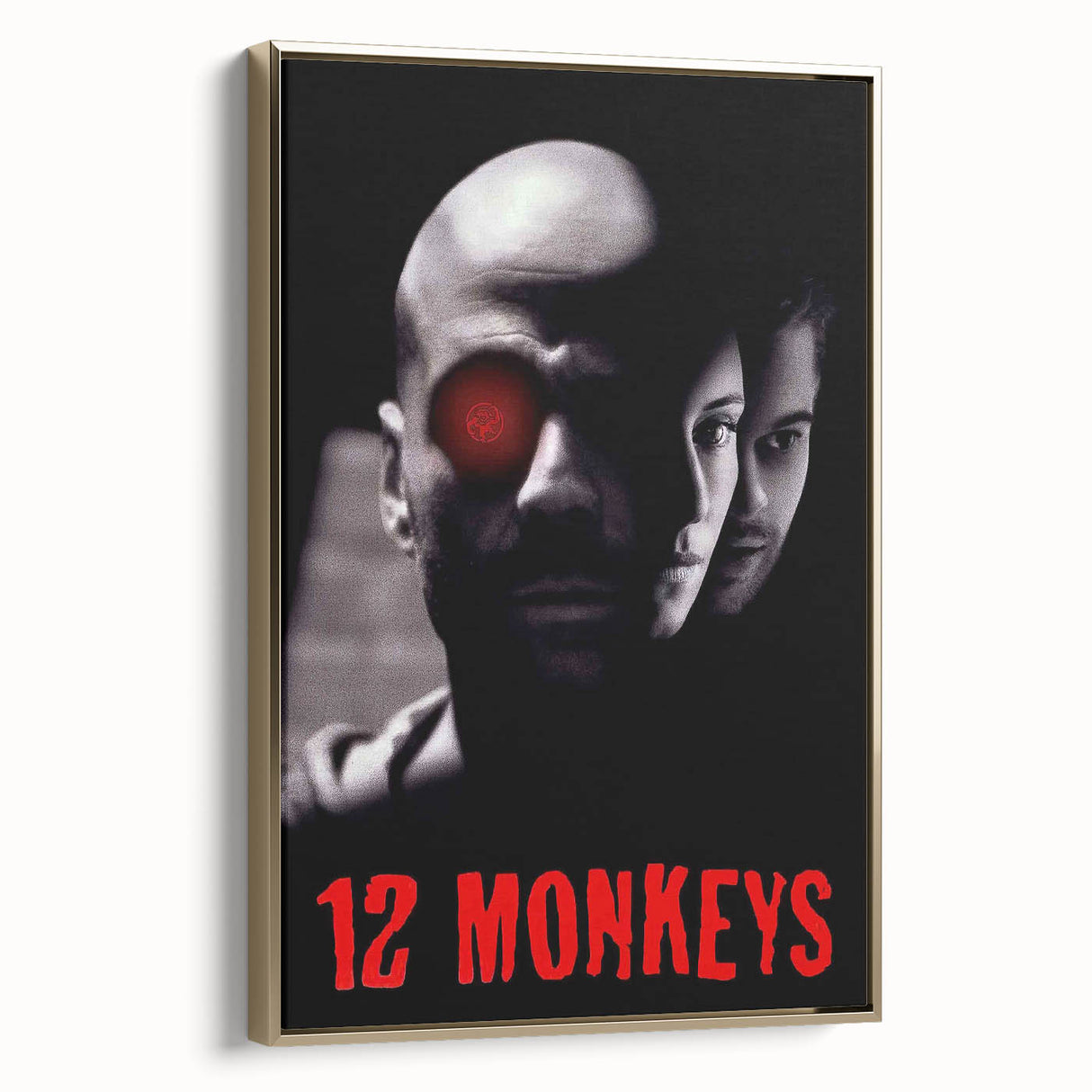 1990s Vintage Movie Poster – Classic 90s Sci-Fi Thriller Film Print