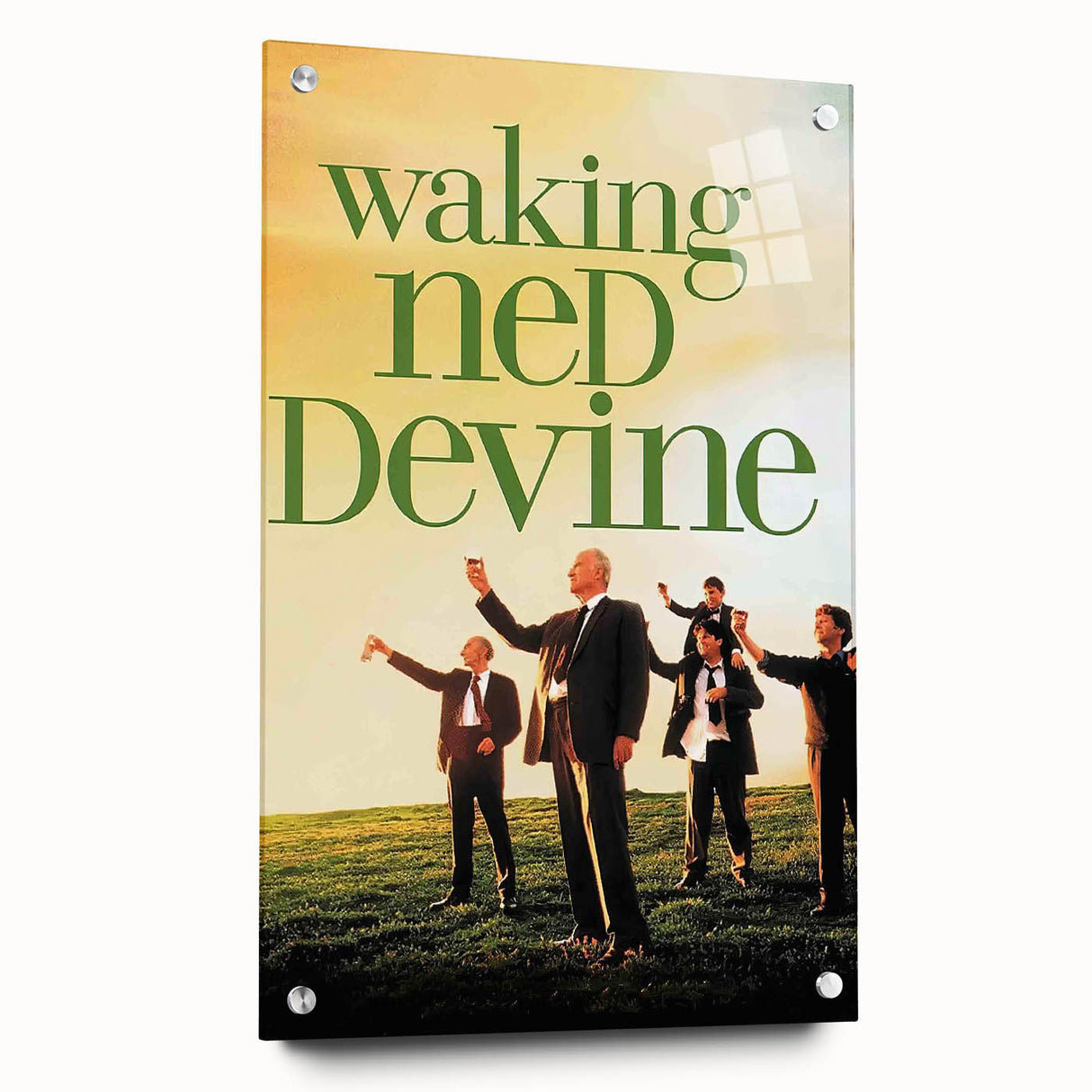 1990s Vintage Movie Poster – Classic 90s Comedy Drama Film Art