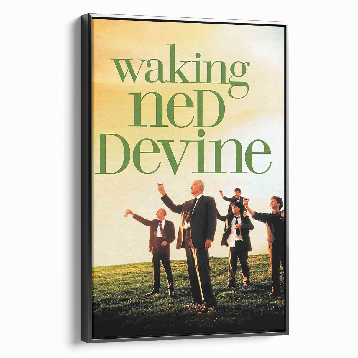 1990s Vintage Movie Poster – Classic 90s Comedy Drama Film Art