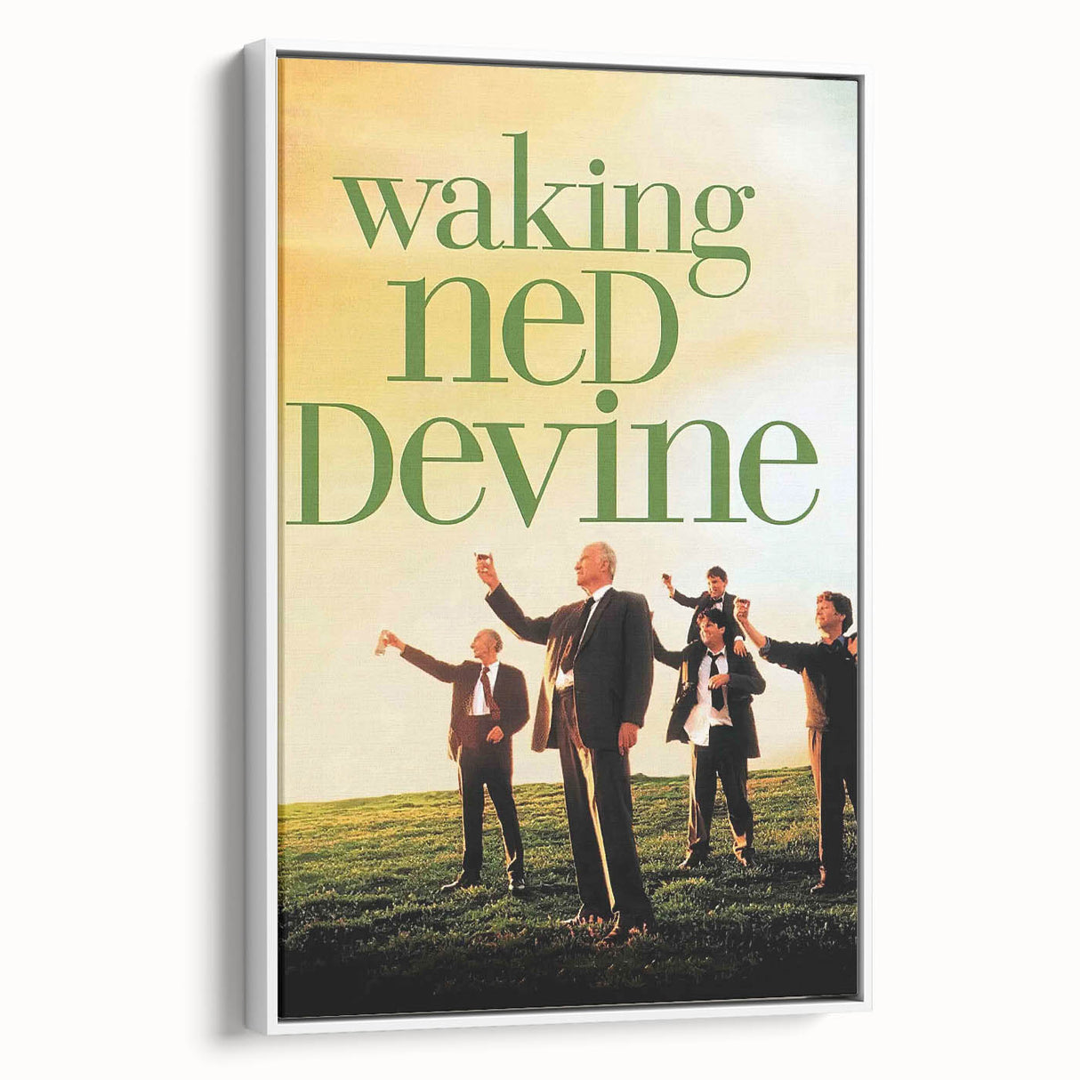 1990s Vintage Movie Poster – Classic 90s Comedy Drama Film Art