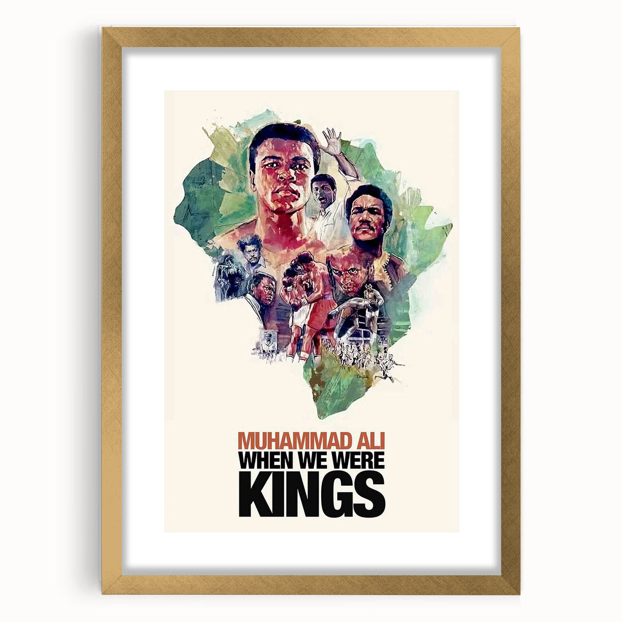 1990s Vintage Movie Poster – Classic 90s Sports Documentary Art