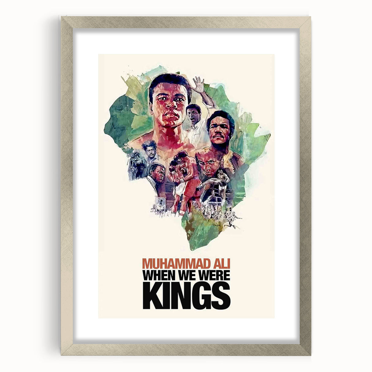1990s Vintage Movie Poster – Classic 90s Sports Documentary Art