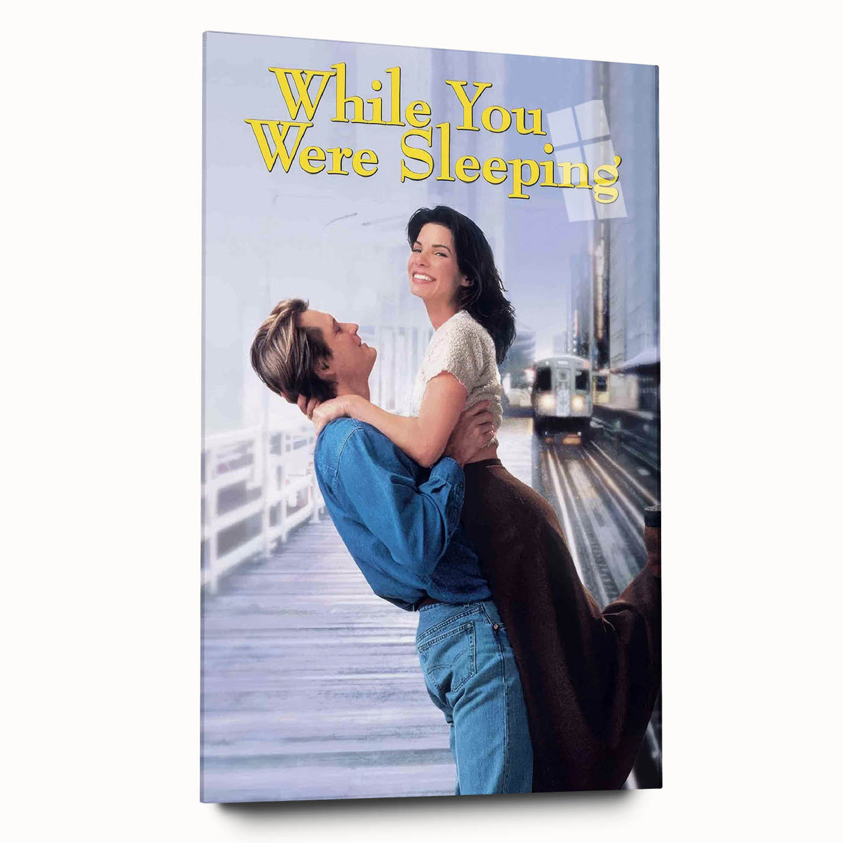 1990s Vintage Movie Poster – Classic 90s Romantic Comedy Film Art