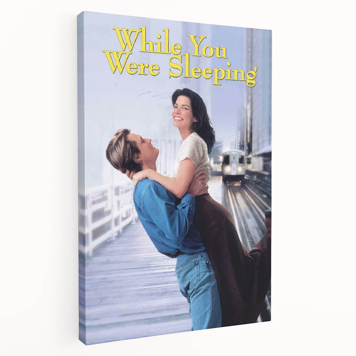 1990s Vintage Movie Poster – Classic 90s Romantic Comedy Film Art