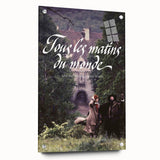 1990s Vintage Movie Poster - Classic 90s Film Art - Tous les Matins du Monde