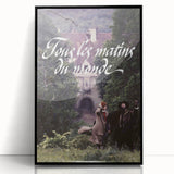 1990s Vintage Movie Poster - Classic 90s Film Art - Tous les Matins du Monde