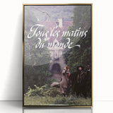1990s Vintage Movie Poster - Classic 90s Film Art - Tous les Matins du Monde