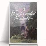 1990s Vintage Movie Poster - Classic 90s Film Art - Tous les Matins du Monde