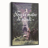 1990s Vintage Movie Poster - Classic 90s Film Art - Tous les Matins du Monde