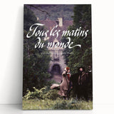 1990s Vintage Movie Poster - Classic 90s Film Art - Tous les Matins du Monde