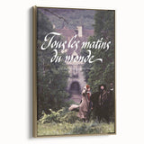 1990s Vintage Movie Poster - Classic 90s Film Art - Tous les Matins du Monde