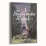 1990s Vintage Movie Poster - Classic 90s Film Art - Tous les Matins du Monde