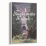 1990s Vintage Movie Poster - Classic 90s Film Art - Tous les Matins du Monde