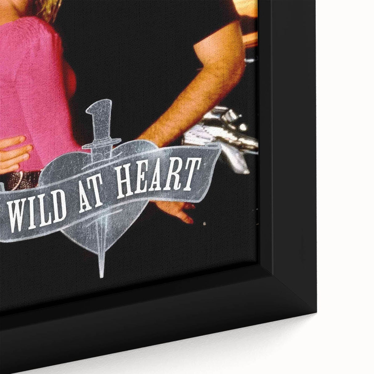 1990s Vintage Movie Poster – Cult Classic Romantic Crime Film Art