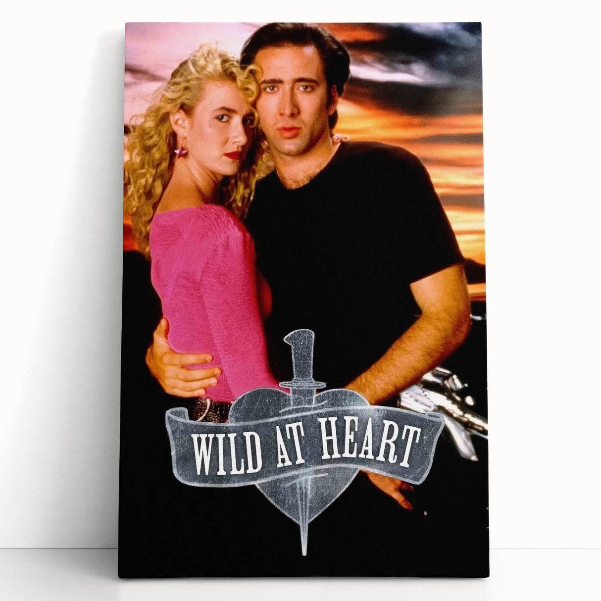 1990s Vintage Movie Poster – Cult Classic Romantic Crime Film Art