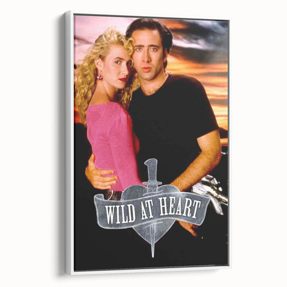 1990s Vintage Movie Poster – Cult Classic Romantic Crime Film Art