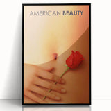 1990s Vintage Movie Poster – American Beauty Classic 90s Film Art