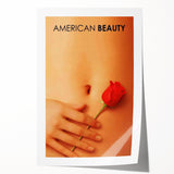 1990s Vintage Movie Poster – American Beauty Classic 90s Film Art