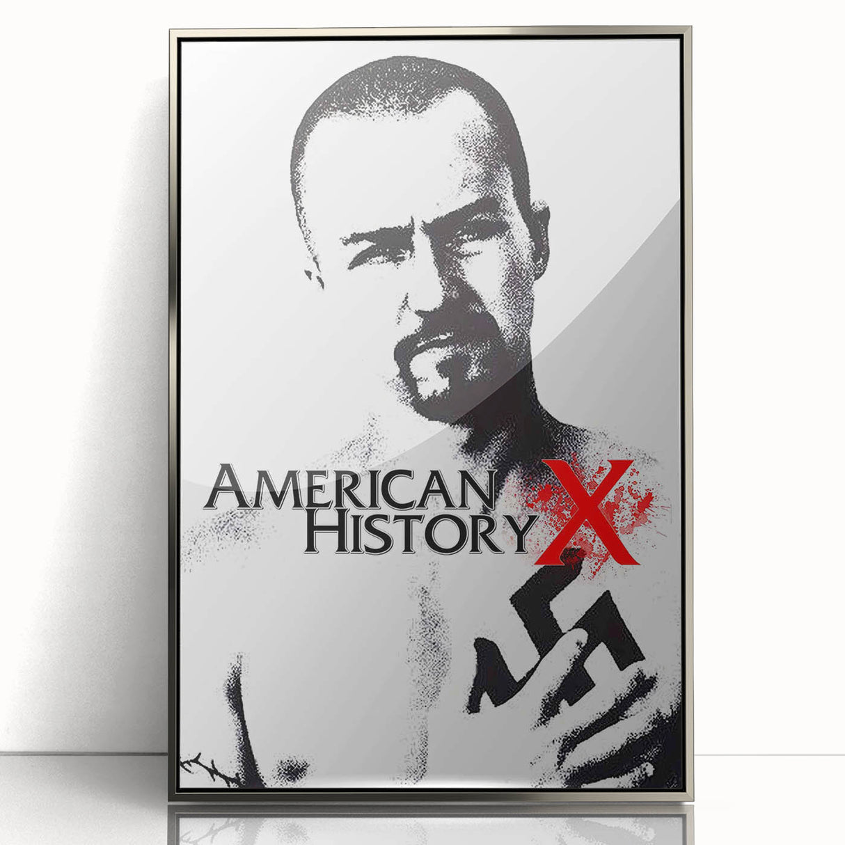 1990s Vintage Movie Poster – American History X Retro Film Print