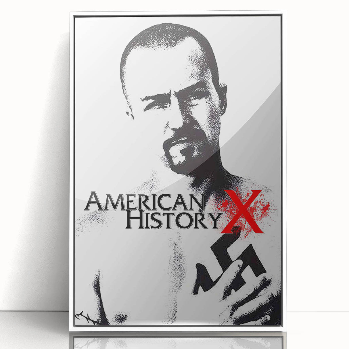1990s Vintage Movie Poster – American History X Retro Film Print