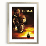 1990s Vintage Movie Poster – Amistad Classic 90s Film Artwork