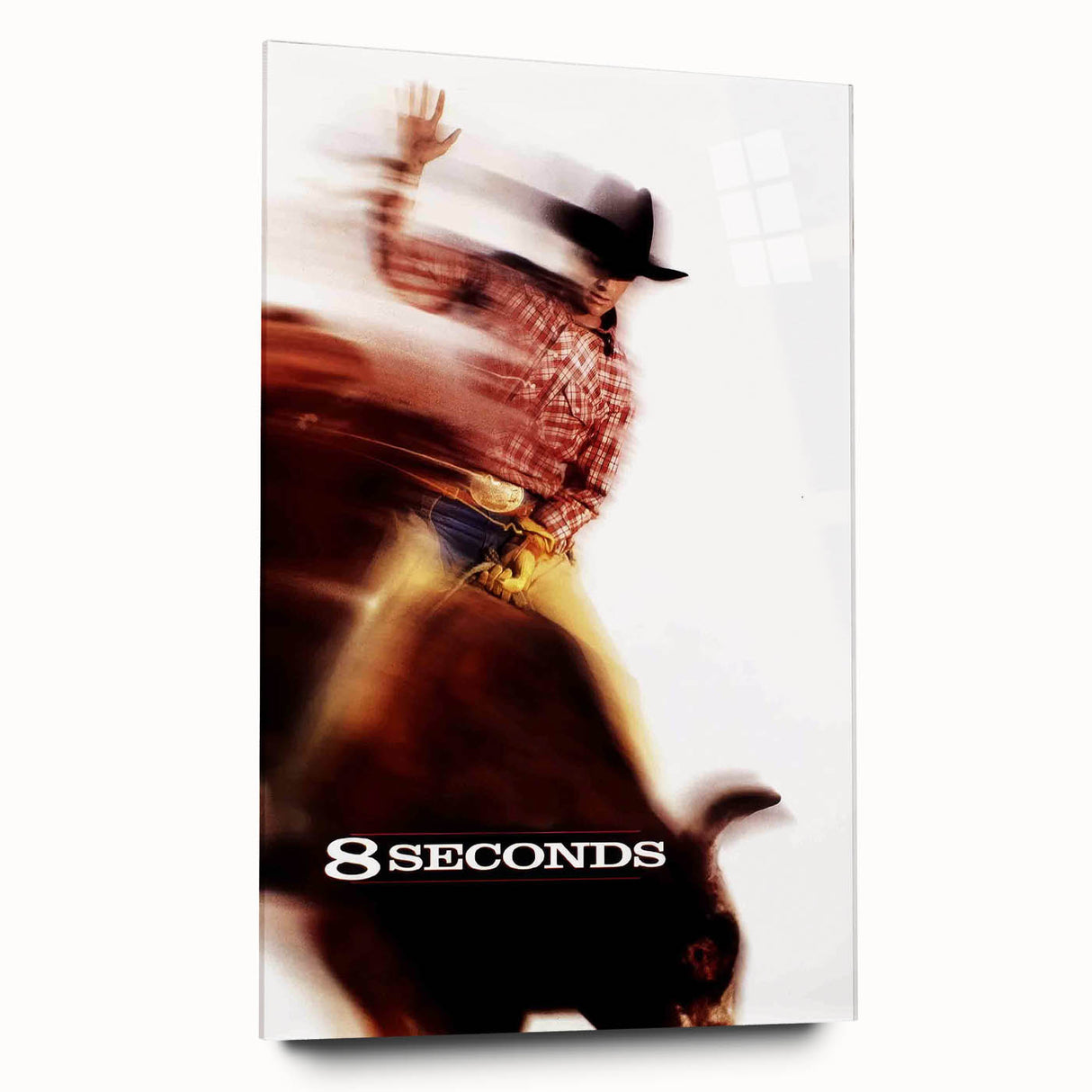 1990s Vintage Movie Poster - Classic 90s Film Art - 8 Seconds Print