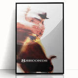 1990s Vintage Movie Poster - Classic 90s Film Art - 8 Seconds Print