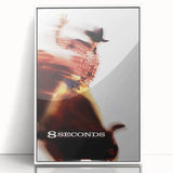 1990s Vintage Movie Poster - Classic 90s Film Art - 8 Seconds Print