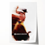 1990s Vintage Movie Poster - Classic 90s Film Art - 8 Seconds Print