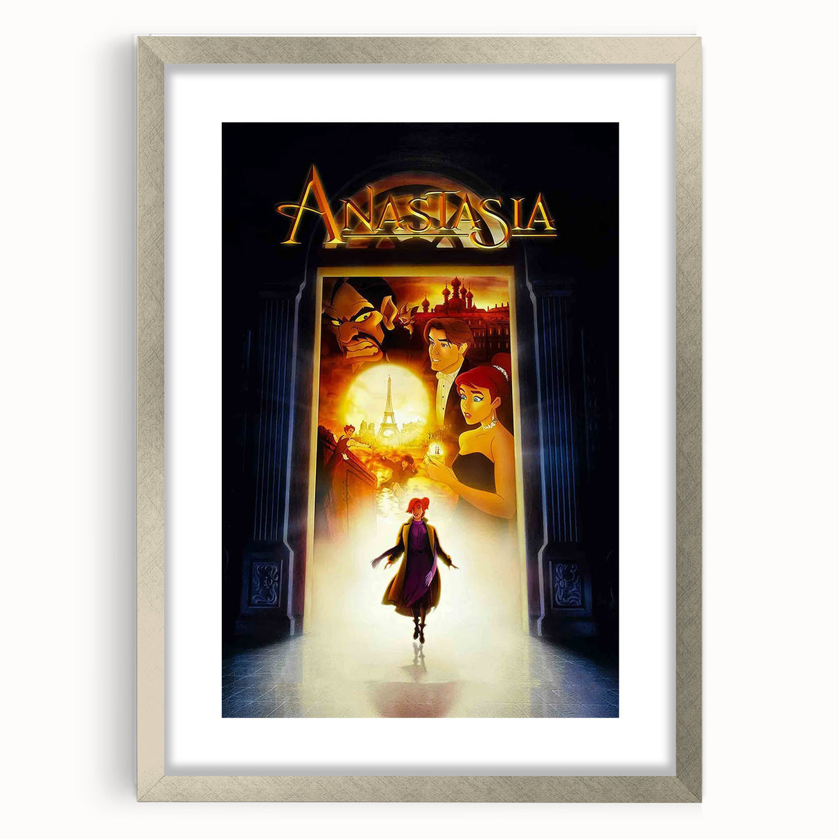 1990s Vintage Movie Poster – Anastasia Classic 90s Film Artwork