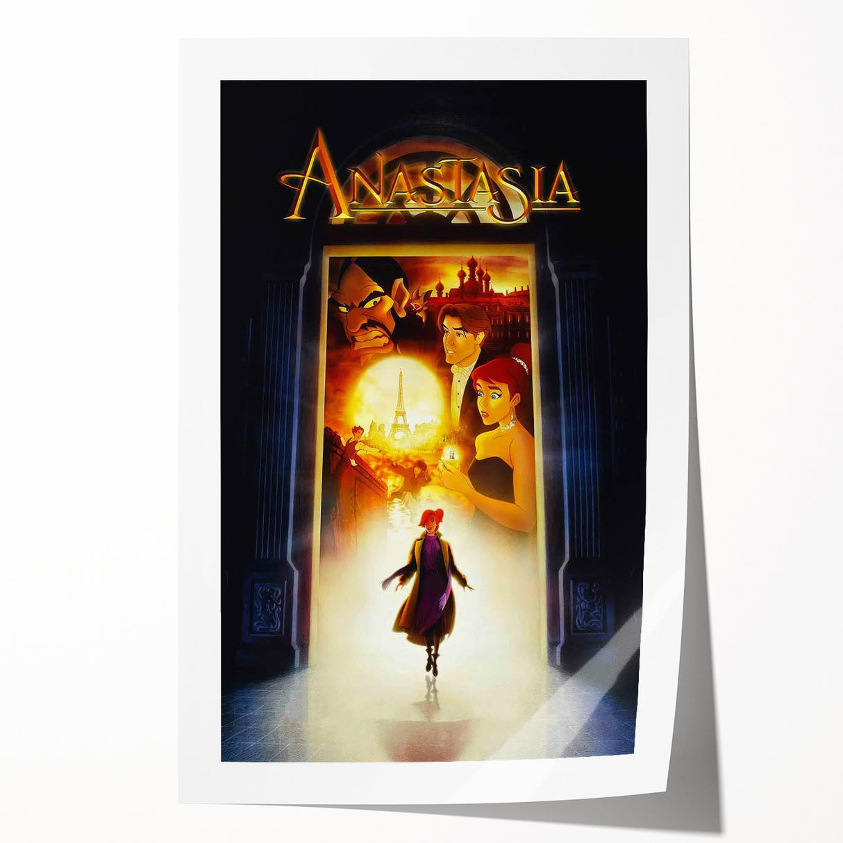1990s Vintage Movie Poster – Anastasia Classic 90s Film Artwork