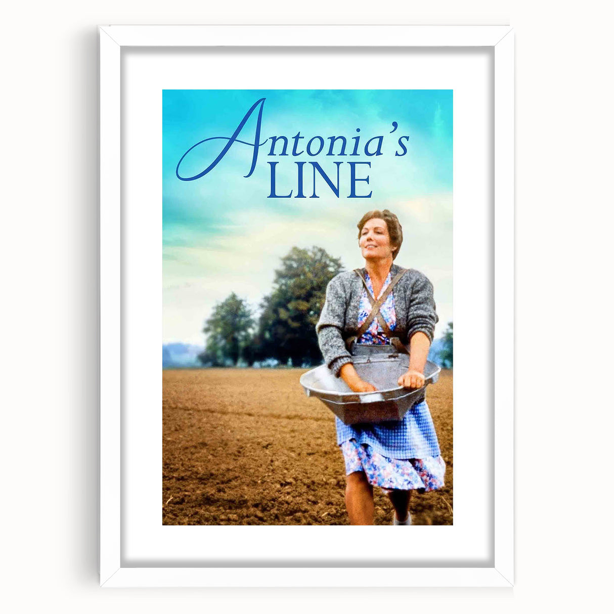 1990s Vintage Movie Poster – Antonia’s Line Retro 90s Film Artwork