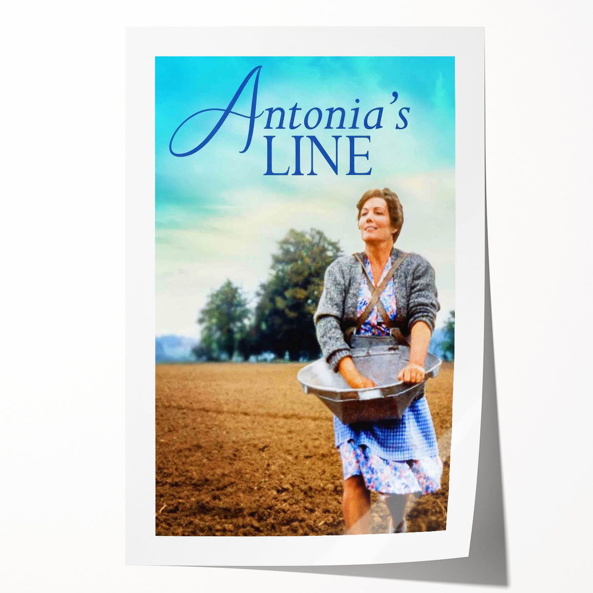 1990s Vintage Movie Poster – Antonia’s Line Retro 90s Film Artwork