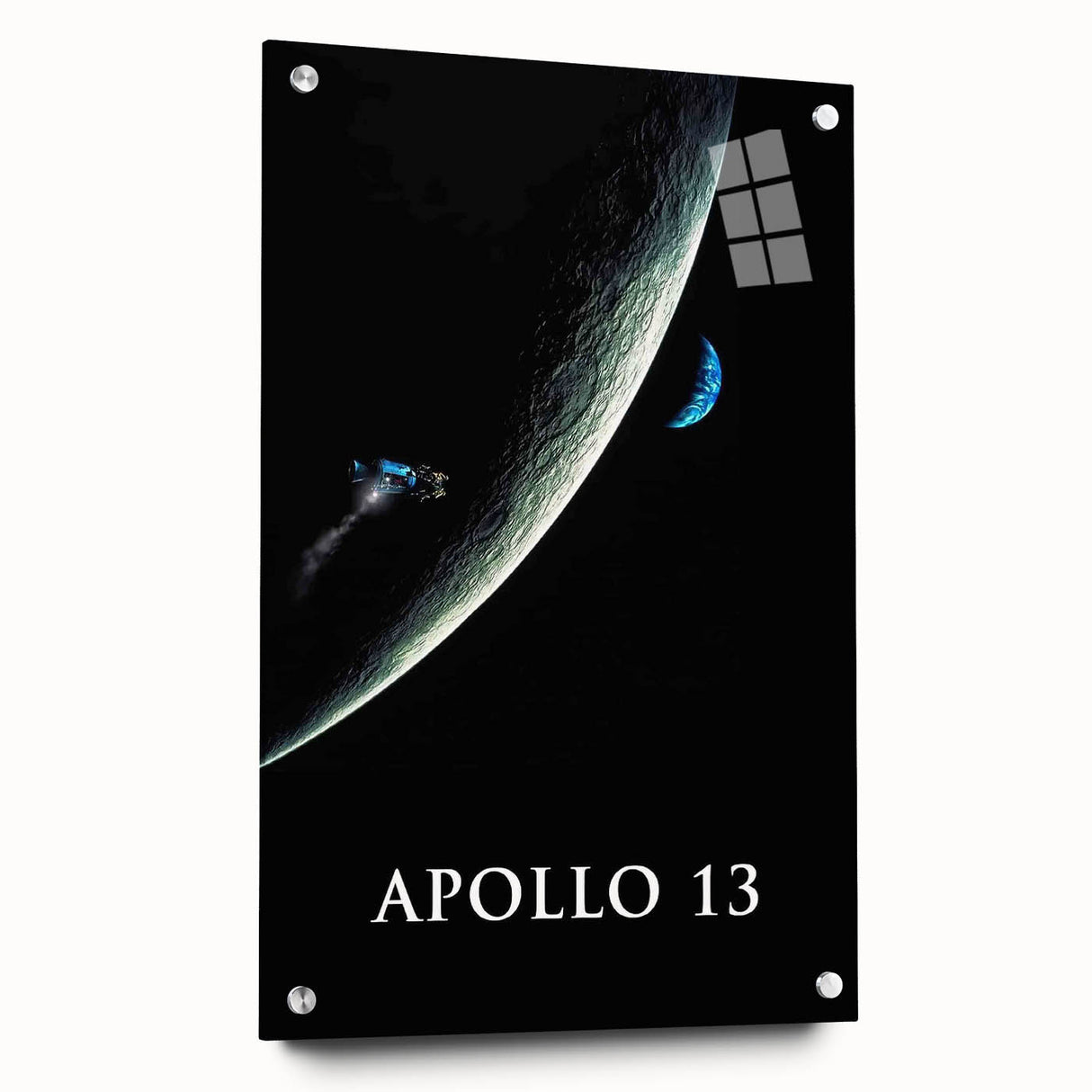 1990s Vintage Movie Poster – Apollo 13 Classic 90s Film Artwork