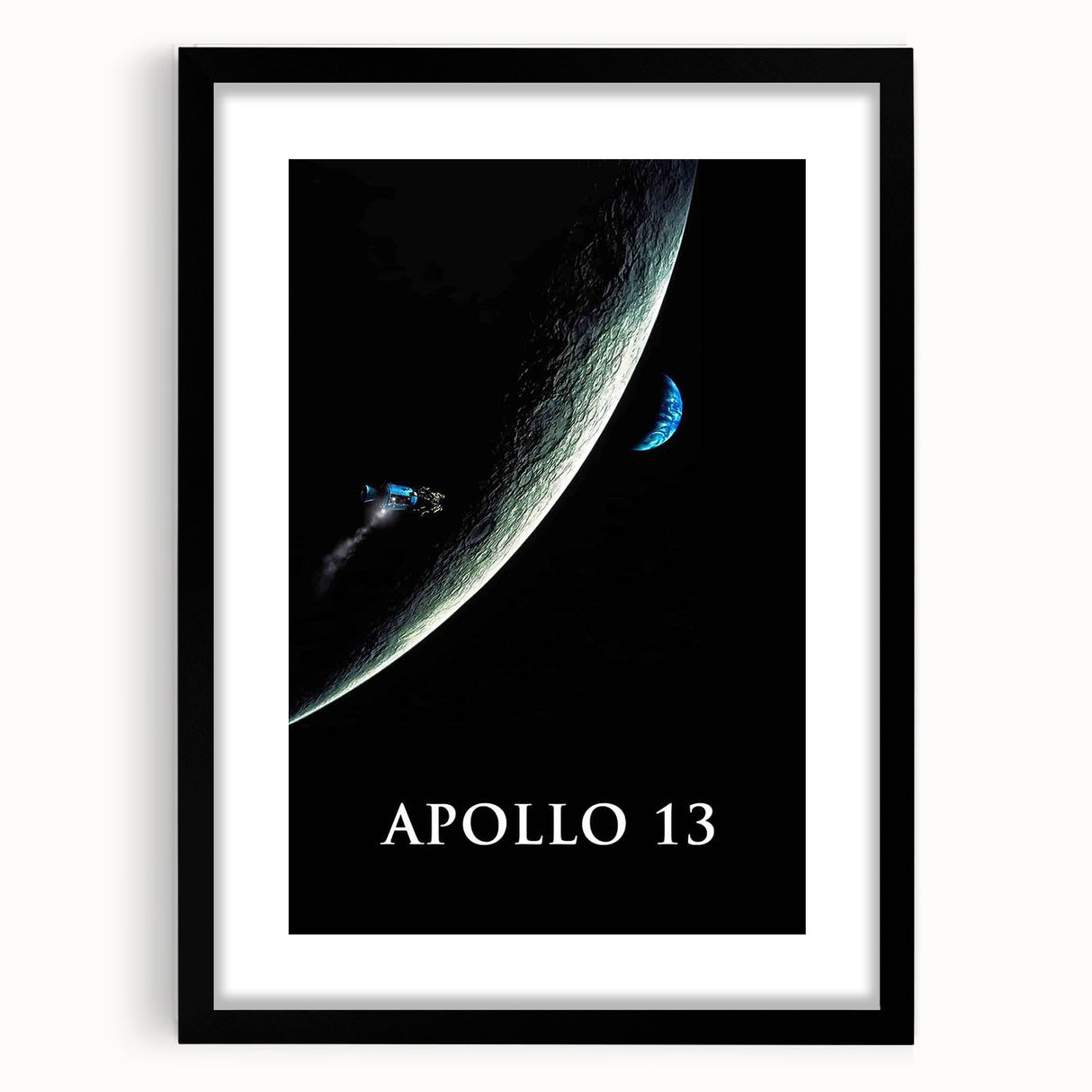 1990s Vintage Movie Poster – Apollo 13 Classic 90s Film Artwork