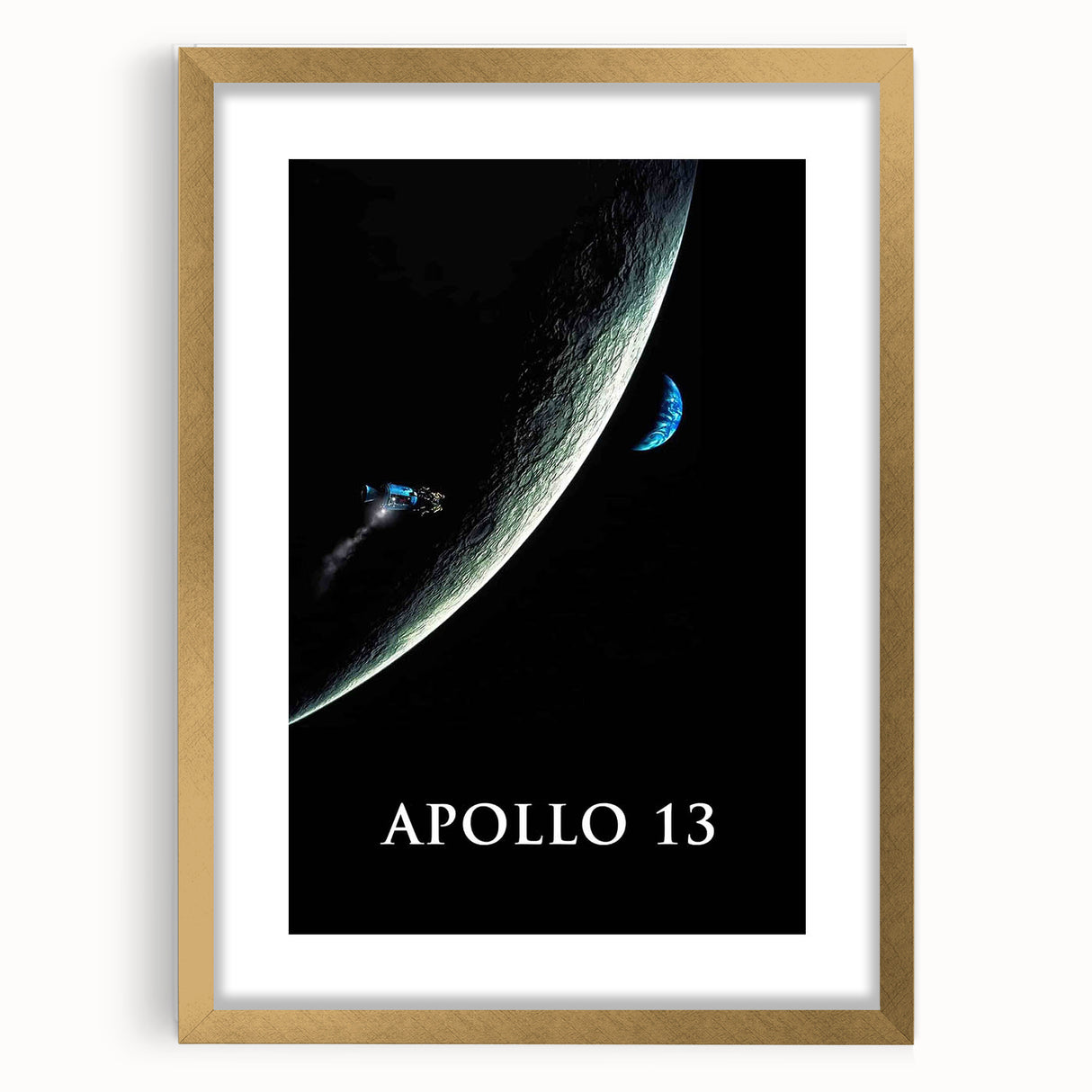 1990s Vintage Movie Poster – Apollo 13 Classic 90s Film Artwork