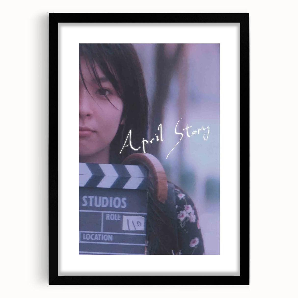 1990s Vintage Movie Poster – April Story Classic 90s Film Artwork