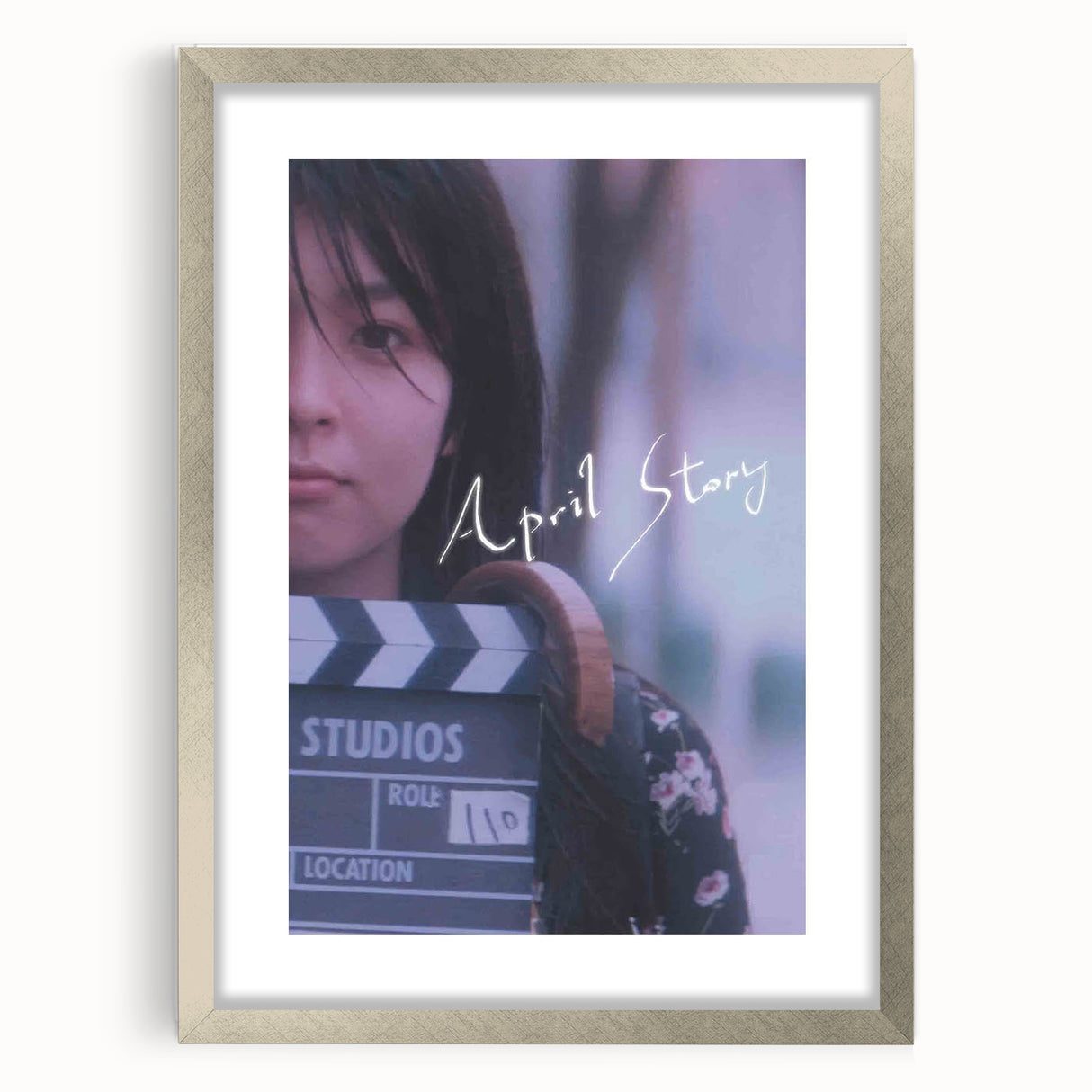 1990s Vintage Movie Poster – April Story Classic 90s Film Artwork