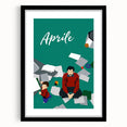 1990s Vintage Movie Poster – Aprile Classic 90s Film Artwork