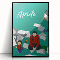 1990s Vintage Movie Poster – Aprile Classic 90s Film Artwork