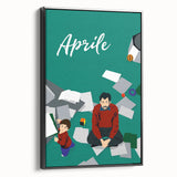 1990s Vintage Movie Poster – Aprile Classic 90s Film Artwork